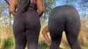 eb49 and melgotthemilk compressed - Ebony Butts Farting Lycra Spandex Yoga Pants Leggings Bending Over Black Toots Lactose Intolerance_thumb.jpg