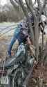 Motorbiker&#039;s dead corpse mangled up in trees he collided with_thumb.jpg