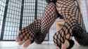 Bitchy Princess Britney - Fishnet Foot Tease - 006_thumb.jpg