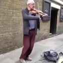 Elderly Busker With A Violin Vs. Roastie_thumb.jpg