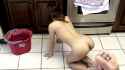 Jasmine_Grey_naked_cleaning_kitchen_thumb.jpg