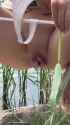AlexisYoga - peeing at the pond_thumb.jpg