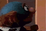 sesame street slow head turn