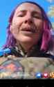 Purple-haired Ukrainian Tranny Cries Over Heavy Losses Of Ukraine AFU Hohols Dying For Zelensky&#039;s Corrupt Regime_thumb.jpg