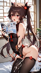AnimeHentaiART - 127454313 #1 - 胡桃 HuTao 原神