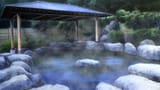 Anime Hot Spring Background 01