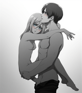1girl, 1boy, official art, shingeki no kyojin, detailed, high quality, monochrom s-1813735598