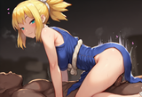 very painterly, nsfw, 1boy, 1girl, girl on top, straddling, arm support, motion s-2689464308