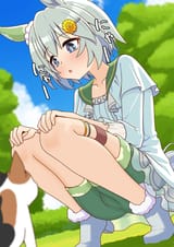 ウマ娘セイウンスカイしゃがみお7