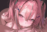 1girl, 1boy, artist_freng, {{crosscore}}, pov, bremerton (azur lane), fellatio, s-3727799131