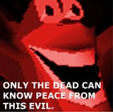 only the dead can know peace from this evil