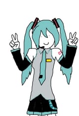 00000-3498619657-richard _(artist_), 1girl, hatsune miku, v, white background _lora_richard_(artist)_1_