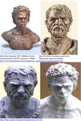 1552568747557 Cromagnons Kostenki14 Kostenki2 Kostenki 2 reconstructions plate