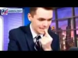 nick fuentes eating his booger