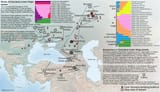 F1.large Lazaridis 2024 PIE steppe Yamnaya ANE EHG Tutkaul HG map admixture graph plate text