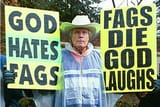 God hates fags fags die God laughs