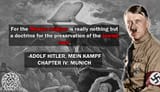 hitler mosaic religion