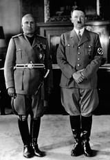 Mussolini and Hitler