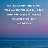 John 6 65