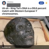 king tut western european chromosomes