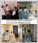 catholucks on idolatry