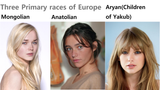 three races of ruope