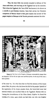 Meso American Odin and cross iconography Yggdrasil