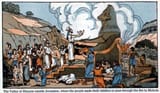 Sacrificing children to Molech_