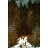 casdf56-tp4060-caspar-david-friedrich-hunter-in-the-forest-500x500h