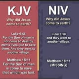 KJV vs NIV