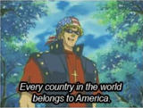 every country in the world belongs to america
