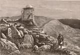 Harry_Fenn._Ruins_on_the_summit_of_Mount_Gerizim,_on_the_site_of_the_Samaritan_temple._1881-1884