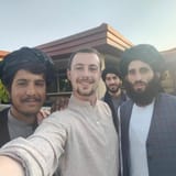 Lord Miles with Taliban