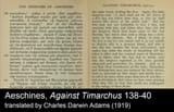 aeschines against timarchus 1