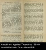 aeschines against timarchus