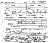 Patricia&#039;s death certificate
