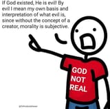 subjectively evil God