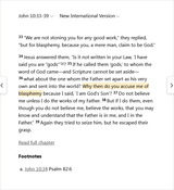 Screenshot 2025-07-16 at 02-54-13 John 10 33-39 NIV - “We are not stoning you for any good - Bible Gateway