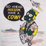 hussein cow