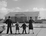 1950s home paid off on a single income
