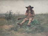 Chouan_assis_tenant_son_chapelet_-_Julien_Le_Blant