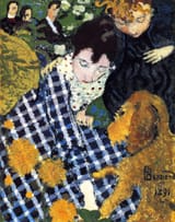 Pierre_Bonnard_Woman_with_Dog_1891