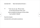 Screenshot 2025-07-20 at 20-00-08 Jeremiah 8 8 NIV - “‘How can you say “We are wise - Bible Gateway