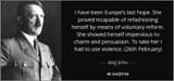 The Nazi principle of action and violence