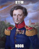 Clausewitz, rtfm noob