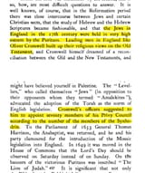 puritans cromwell jews