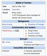 Battle of Tamao Tunmen Tamão