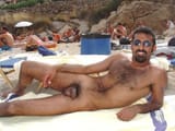 DESI SMILE AT NUDE BEACH