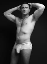 DILF in white underwear