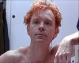 David Caruso bare shoulders